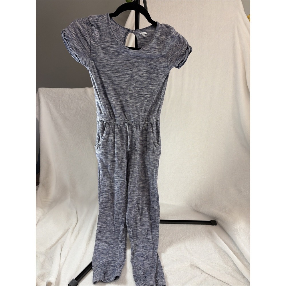 Old Navy girls size 8 Jumpsuit Shortsleeve Pull On Pocket Drawstring Summer Y2K